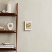 "Pears" - Art Print in peach by Kelsey McNatt - In a Room