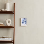 "Sea Botanicals VI" - Art Print in True blue by Luz Alliati - In a Room