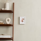 "Custom Pet Silhouette Foil Art" - Custom Foil Print in Rose Gold by Minted - In a Room