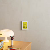 "Buzzer Beater" - Art Print in Lemon Lime by Keen Peachy - In a Room