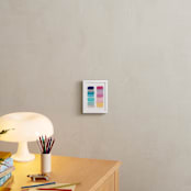 "oval totems" - Art Print in seaside by tina johnson - In a Room