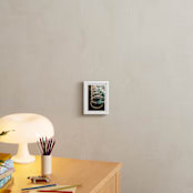 "Let's All Ride" - Art Print in Light Blue by ALICIA BOCK - In a Room