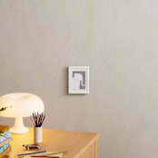"The Quiet Elephant" - Art Print in Gentile grey by Rebecca Marchese - In a Room