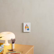 "Shape Tower" - Personalized Art Print in Modern by Pixel and Hank - In a Room
