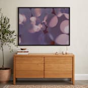 "Circling the spheres" - Art Print in Amethyst by raven erebus - In a Room