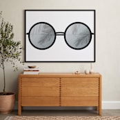 "Dreamers" - Art Print in Noir by King Richard IX - In a Room