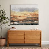 "Dance to Your Own Intuition" - Art Print in Earthy Brown by Samantha Tang - In a Room