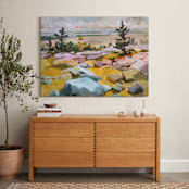 "Get Lost" - Art Print in Multi by Jess Franks - In a Room