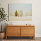 "Palouse" - Art Print in Palouse Blue by Michelee Scott - In a Room