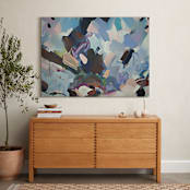 "Sweet Emotion I" - Art Print in Dark Blue by Cristina Marie - In a Room