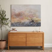 "Red Skies" - Art Print in delight by Ramnik Velji - In a Room