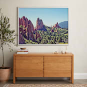"In the Garden of the Gods" - Art Print in Red Rock by Sara Heilwagen - In a Room