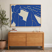 "Beach Day" - Art Print in Seaside Reverie by Roochita Chachra - In a Room