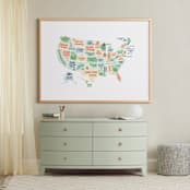 "United Nicknames" - Art Print in White by Char-Lynn Griffiths - In a Room
