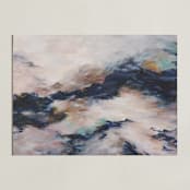 "Enough" - Art Print in Navy by Candice Buchanan - Unframed