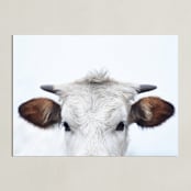 "Wee Staredown" - Art Print in Farm by Amy Carroll - Unframed