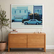 "The Blues" - Art Print in The Blues by Adriana Rojas - In a Room