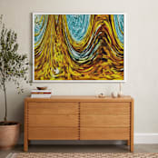 "Splash of Sun and Surf" - Art Print in Apollo's Sunlight by Mariecor Agravante - In a Room