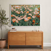 "Shirley" - Art Print in Bottle Capper Peach by Kristi Jackson - In a Room