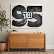 "Dream Job" - Art Print in Black by Jennifer Matlock - In a Room