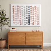 "My Garden Stones" - Art Print in natural by Kim Colthurst Johnson - In a Room