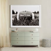 "The Grit of the Game" - Art Print in Leather by Janet Cruz - In a Room