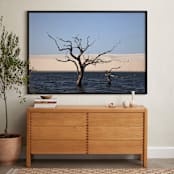 "Life cycle 1" - Art Print in Blue by Eliane Lamb - In a Room