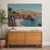 "The Wild Sonoma Coast" - Art Print in Pacific Blue by Amanda Phelps - In a Room