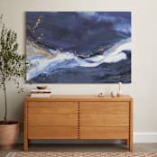 "Odyssey" - Art Print in Indigo by Julia Contacessi - In a Room