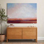 "Canyon Blue" - Art Print in Coral Canyon by AlisonJerry - In a Room