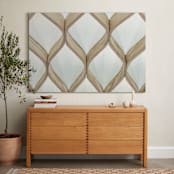 "Veiled" - Art Print in Mint Green by Angie McMonigal - In a Room