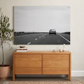 "Modern Cowboy" - Art Print in Black and White by Kaitlin Rebesco - In a Room