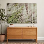"Into The Dream" - Art Print in Dusty Rose by Gabrial Reising - In a Room