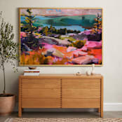 "Look Out" - Art Print in Olive by Jess Franks - In a Room
