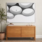 "In Flight" - Art Print in Black & white by Angie McMonigal - In a Room