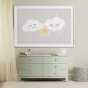 "stellina" - Art Print in Cloud by chocomocacino - In a Room