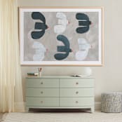 "Soar" - Art Print in Driftwood Taupe by Alicia Abla - In a Room