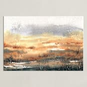 "Dance to Your Own Intuition" - Art Print in Earthy Brown by Samantha Tang - Unframed