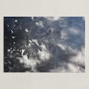 "Completely Captivated" - Art Print in Shadowy Grays by Charlotte Mello Stevenson - Unframed