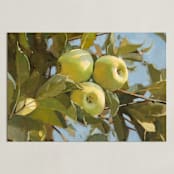 "The Tree Amigos" - Art Print in Green Apple by Rachel Nelson - Unframed