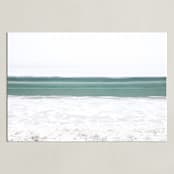 "Wave Crest II" - Art Print in Marine by Shannon Howard - Unframed