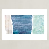 "From Sea to Shining Sea" - Art Print in Sea by Hooray Creative - Unframed