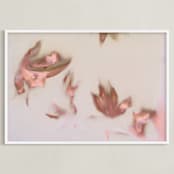 "Somewhere waiting for me" - Art Print in passionfruit by raven erebus - Framed