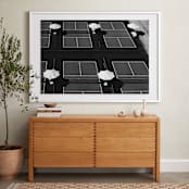 "Game Time" - Art Print in Asphalt by LindseyErin - In a Room