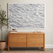 "Under the surface" - Art Print in Silver by Lisa Sundin - In a Room