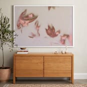 "Somewhere waiting for me" - Art Print in passionfruit by raven erebus - In a Room