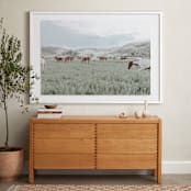 "Wander" - Art Print in Breezy by Sara Hicks Malone - In a Room