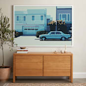 "The Blues" - Art Print in The Blues by Adriana Rojas - In a Room