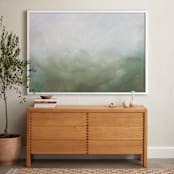 "Morning Mist" - Art Print in Moss by Lorent and Leif - In a Room