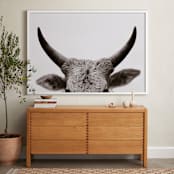 "Jane Gallagher No. 2" - Art Print in Off White by Amy Carroll - In a Room